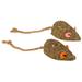 Instincts Mouser Mayhem Cat Toy, Small, Brown