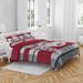 Oklahoma Sooners Heathered Stripe 3-Piece Full/Queen Bed Set