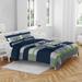 Seattle Seahawks Heathered Stripe 3-Piece Full/Queen Bed Set