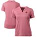 Women's Cutter & Buck Cardinal Iowa State Cyclones Forge Blade V-Neck Top