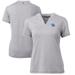 Women's Cutter & Buck Heather Gray Kentucky Wildcats Forge Blade V-Neck Top