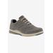 Wide Width Women's Drew Columbia Flats by Drew in Grey Suede (Size 6 W)