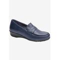 Women's Drew Berlin Flats by Drew in Navy (Size 6 1/2 M)