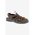 Extra Wide Width Women's Drew Element Sandals by Drew in Brown Nubuck (Size 5 1/2 WW)