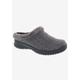 Women's Drew Comfy Mules by Drew in Grey Fabric (Size 8 M)