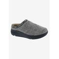 Wide Width Women's Drew Unwind Mules by Drew in Grey Woven (Size 9 W)