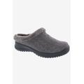 Wide Width Women's Drew Comfy Mules by Drew in Grey Fabric (Size 11 1/2 W)