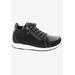 Wide Width Women's Drew Strobe Sneakers by Drew in Black Suede Combo (Size 11 W)