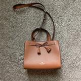 Kate Spade Bags | Kate Spade New York Brown Leather Crossbody Bag | Color: Brown | Size: Os
