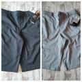 Under Armour Bottoms | Boys 16 Under Armour Dress Shorts Chinos Black And Grey Nwt | Color: Black/Gray | Size: 16b