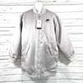 Nike Jackets & Coats | Nike Air Therma-Fit Women’s Bomber Jacket Loose Oversize Gray Dd4640-033 Size L | Color: Gray | Size: L