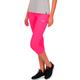 Leggings TRIGEMA "TRIGEMA Capri-Leggings" Gr. XL, US-Größen, pink (power, pink) Damen Hosen Leggings