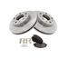 2014-2016 Ram ProMaster 1500 Front Brake Pad and Rotor Kit - TRQ BKA14231