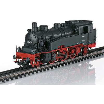 Dampflokomotive MÄRKLIN "Dampflokomotive Baureihe 75.4 - 39754" Modelleisenbahn-Fahrzeuge schwarz (schwarz, rot) Kinder Loks Wägen