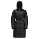 Jack Wolfskin Damen Daunenmantel FROZEN LAKE COAT, schwarz, Gr. XL