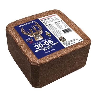 Whitetail Institute 30 06 Mineral Block 40 lbs. - Carton of 2- 20lb Blocks