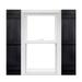 Homeside 4 Board and Batten Joined Vinyl Shutters (1 Pair) In Stock Now 14-1/2 Inch x 59 Inch - 050 Black