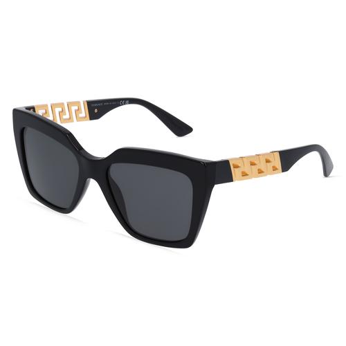 Versace VE4418 Damen-Sonnenbrille Vollrand Butterfly Acetat-Gestell, schwarz