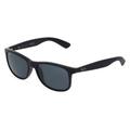 Ray-Ban RB4202 Herren-Sonnenbrille Vollrand Oval Kunststoff-Gestell, schwarz