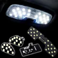 Lampe de lecture LED pour intérieur de voiture lampe de toit bleu glacier blanc Ford Ecosport