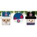 Chicago Cubs 3-Pack Ornament Set