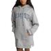 Women's Gameday Couture Gray Emory Eagles Side Split Hoodie Dress