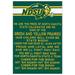 NDSU Bison 23'' x 34'' Fight Song Wall Art