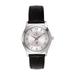 Women's Bulova Silver Gardner-Webb Bulldogs Leather Watch