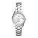 Women's Fossil Silver San Francisco Dons Scarlette Mini Three-Hand Date Watch