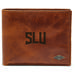 Men's Fossil Brown Saint Louis Billikens Leather Ryan RFID Passcase Wallet