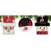 Utah Utes 3-Pack Ornament Set