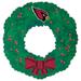 Arizona Cardinals 16'' Team Wreath Sign