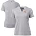 Women's Cutter & Buck Heather Gray Tennessee Volunteers Forge Blade V-Neck Top