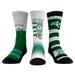 Unisex Rock Em Socks New York Jets Throwback Three-Pack Crew Sock Set