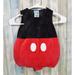 Disney Costumes | Disney Store Mickey Mouse Clubhouse 12 Months Baby Plush Halloween Costume | Color: Black/Red | Size: 12 Months