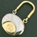 Gucci Accessories | Gucci Interlocking G Silver Gold Tone Key Ring Charm/Ut1930 (Unisex). | Color: Silver | Size: Os