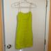 Zara Dresses | New Lime Color Shor Sleeve Mini Dress Size S | Color: Green | Size: S