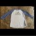 Adidas Shirts & Tops | Adidas L Boys Youth Grey Adidas Long Sleeve T-Shirt Active Athletic Top Euc | Color: Blue/Gray | Size: Lb