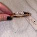 Kate Spade Jewelry | Kate Spade Rose Gold Tone Crystal Hinged Bow Bracelet Nwt | Color: Gold | Size: Os