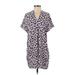 Anna Glover x H&M Casual Dress - Shirtdress: Pink Print Dresses - Women's Size 2