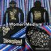 Disney Sweaters | Disney Park Sorcerer Mickey Mouse Woman Sz M Believe In Magic Black Sweater | Color: Black | Size: M