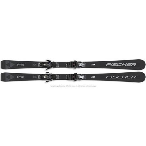 FISCHER Damen Racing Ski DIVINE LITE SLR + RS9 SLR, Größe 150 in Grau