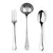 Mepra 3 Pcs Serving Set (Fork Spoon & Ladle) Moretto Stainless Steel in Gray | Wayfair 102822003