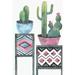 Union Rustic Cacti On Decorative Tables Canvas | 30 H x 20 W x 1.25 D in | Wayfair 6671AEDF67BF43F7B5719640DB9DA902