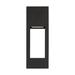 Joss & Main Blandburg Integrated LED Outdoor Flush Mount Aluminum/Glass/Metal in Black | 16 H x 5.75 W x 5.75 D in | Wayfair