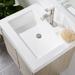 Union Rustic Asahn 25" Wall-Mounted Single Bathroom Vanity Set Marble in Gray | 22.25 H x 24.5 W x 18.75 D in | Wayfair