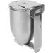 Ebern Designs Carlaysia Stainless Steel Soap Dispenser Metal in Gray | 7.13 H x 4.5 W x 4.63 D in | Wayfair 70D11CF4997B41B5B758907BC0737DE7