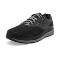 Brooks Men's Addiction Walker V-Strap 2 Trail Running Shoe, Black/Black, 8