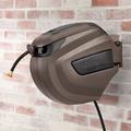 Liberty Garden Plastic Wall Mounted Hose Reel Plastic in Brown | 14 H x 7 W in | Wayfair 518