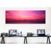 Ebern Designs Panoramic Skyline, New York City, New York State Photographic Print on Canvas in Black/Indigo/Orange | 1.5 D in | Wayfair